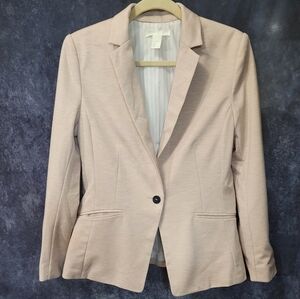 H&M Women's Light Pink Blazer